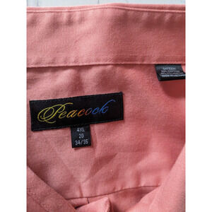Peacock 4xl button down shirt